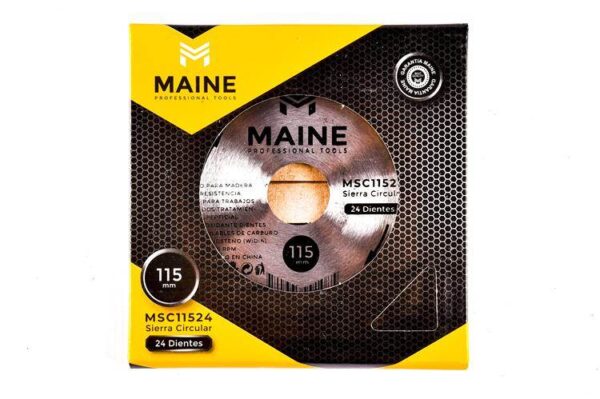 MAINE Disco sierra circular widia 115mm x 24d