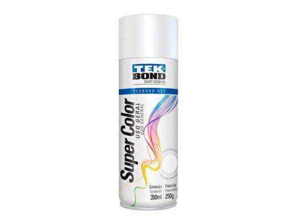 TEK BOND Pintura aerosol 350 / 250g -BLANCO MATE