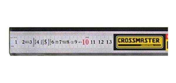 CROSSMASTER Regla a/inox 1000mm 9932112