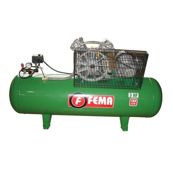 FEMA Compresor 3 hp 180 lts Monofasico 69370216