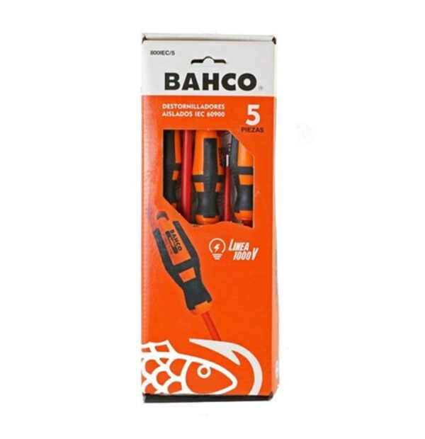 BAHCO Juego destornillador 5 Pz. 800IEC/5 1000v