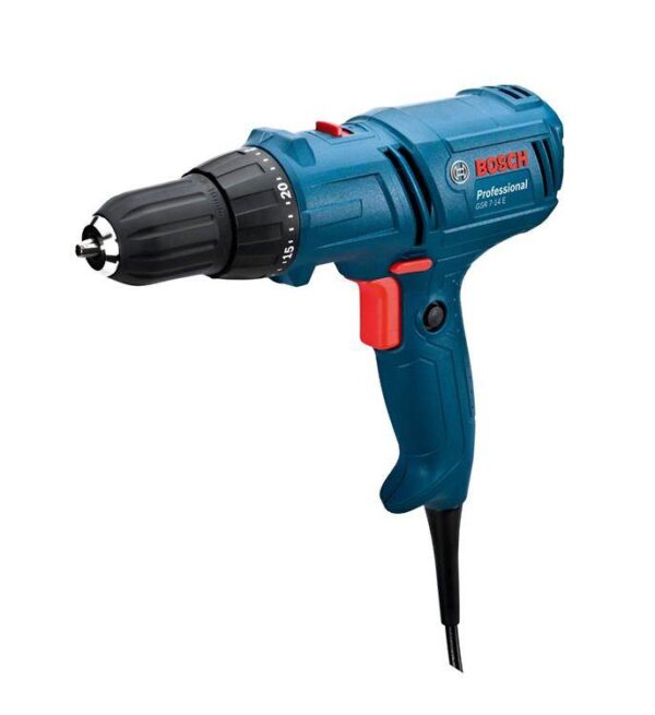 Bosch Taladro atornillador 400W – 0-450/1400 rpm  – Vel. Var. 10mm GSR 7-14 E