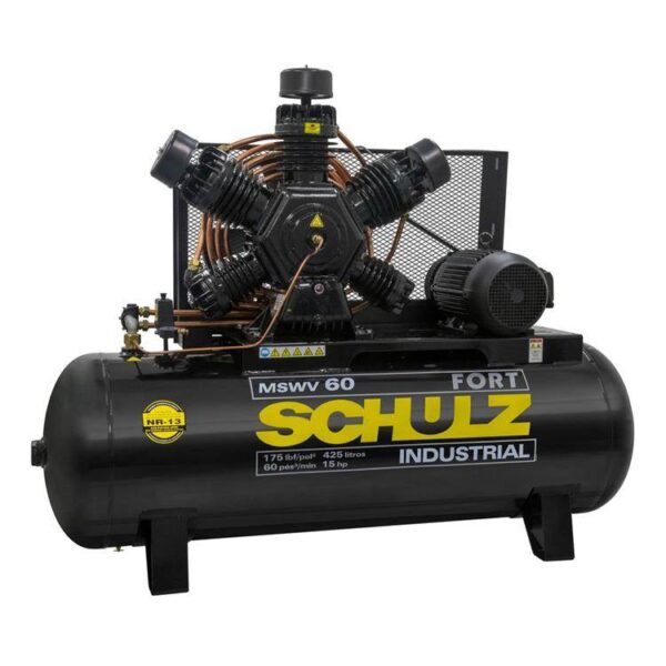 SCHULZ-COMPRESOR WV-60FORT/425LTS.15HP TRIF.2ETAPA