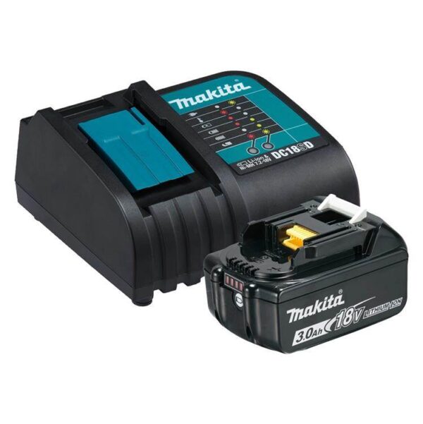 MAKITA Kit cargador DC18SD + bateria LXT 18V BL1830 3.0Ah