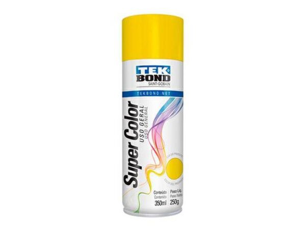 TEK BOND Pintura aerosol 350 / 250g -AMARILLO