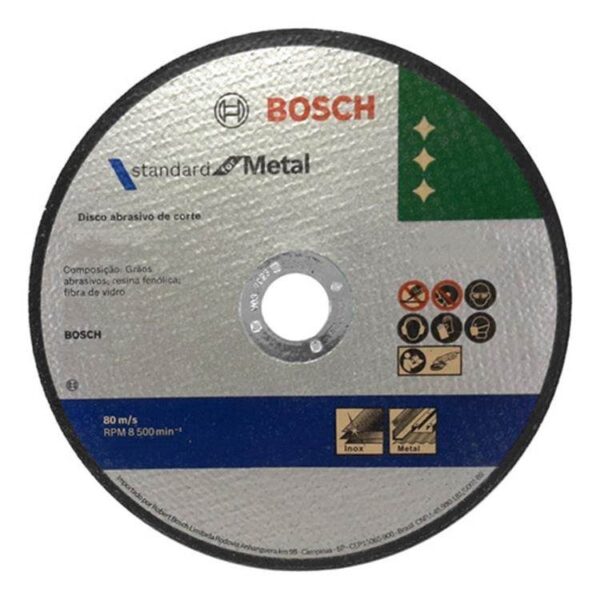 BOSCH Disco corte std 180 x 1.6 mm p/metal