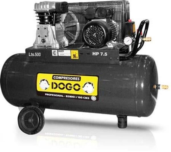 DOGO Compresor 10HP 500lts 380v c/correa