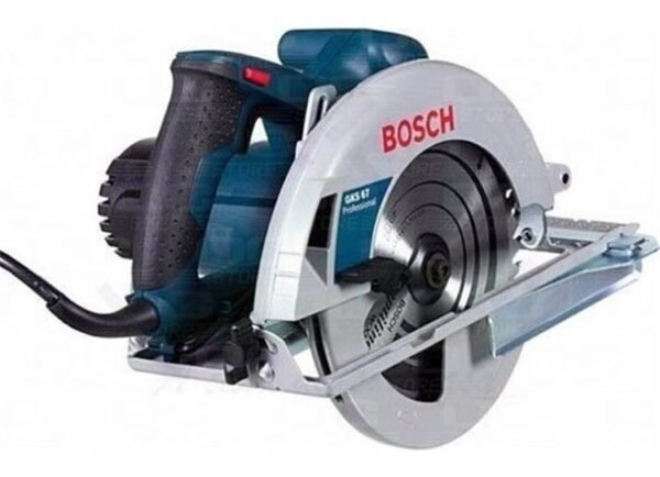 Bosch Sierra Circular 1.600W – Disco de 184mm (7”) – 5.200rpm –  GKS 67