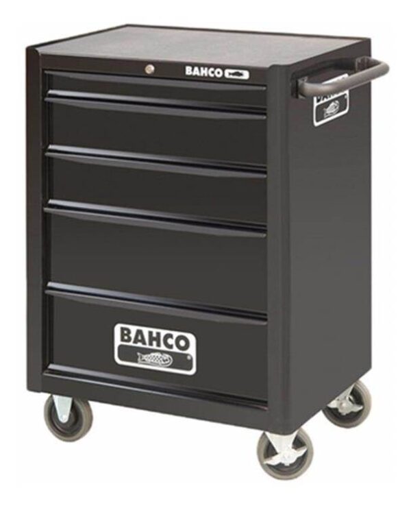 BAHCO Carro gabinete metal 5 cajones Mod. 1472K5BLACK s/herr.