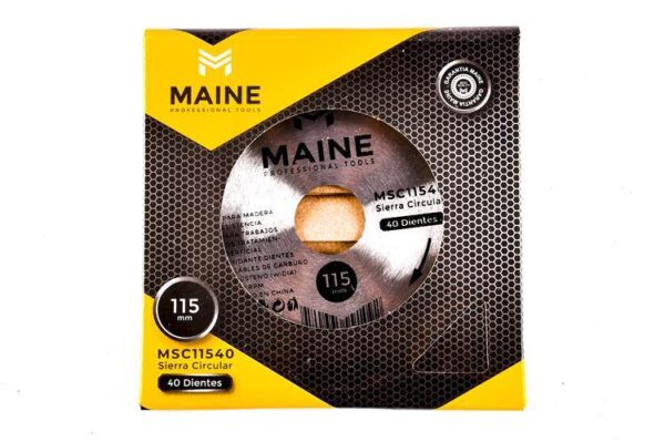 MAINE Disco sierra circular widia 115mm x 40d