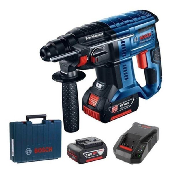 Bosch Martillo a Batería 18V – 1,7 Joules – 0-4.550 P/m Cap H 20mm GBH 180-LI