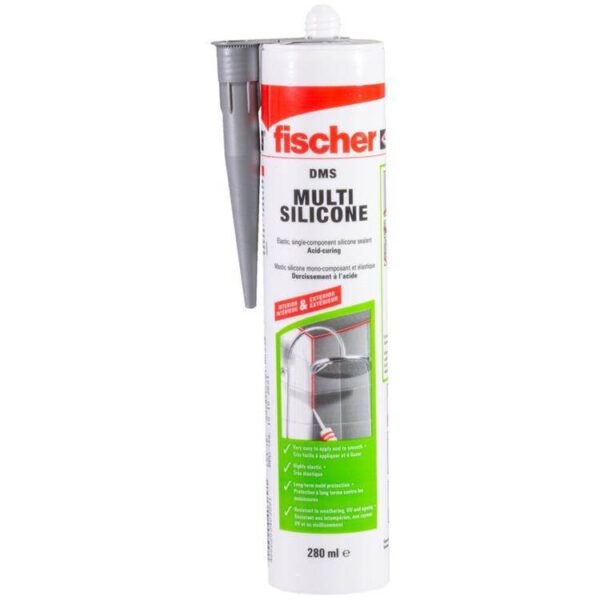 FISCHER Silicona multiuso blanca 260ml