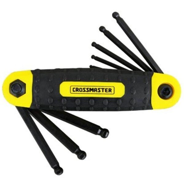 CROSSMASTER juego llave allen hexag. 1.5 a 6 mm STD