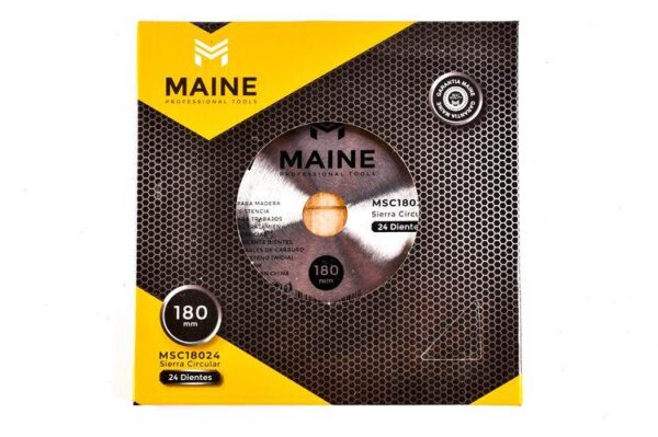 MAINE Disco sierra circular widia 180mm x 24D